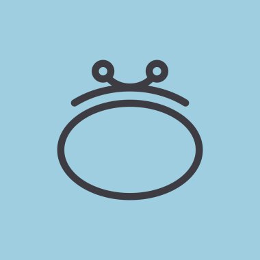 Basit cüzdan web simgesi