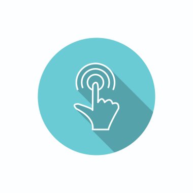 Dokunmatik ekran web simgesi