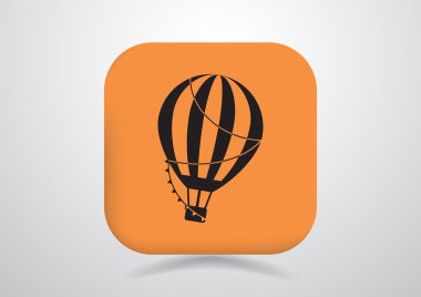 Balon aerostat web simgesi