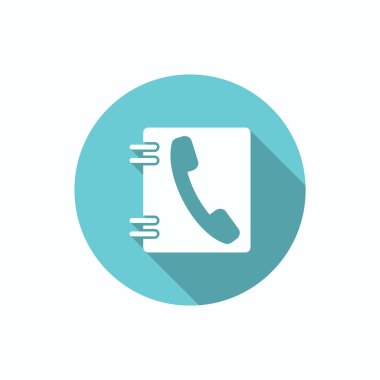 Telefon kişiler web simgesi