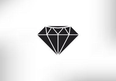 Elmas web simgesi, lüks konsepti