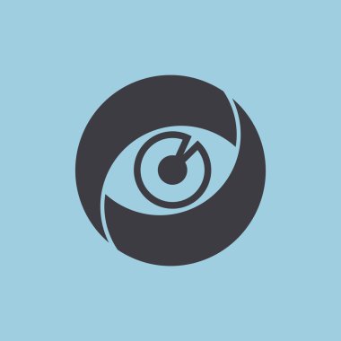 İzlerken göz web simgesi