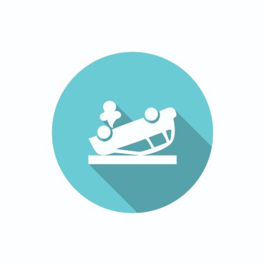 Kırık araba web simgesi