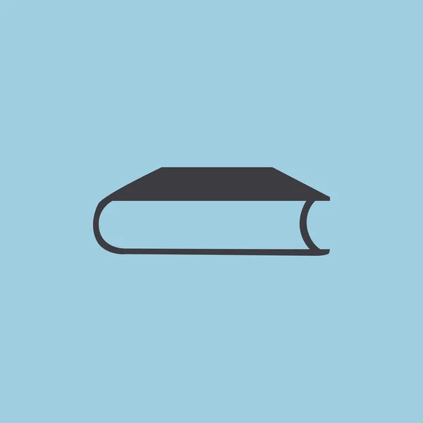 Closed book web icon — Stock Vector