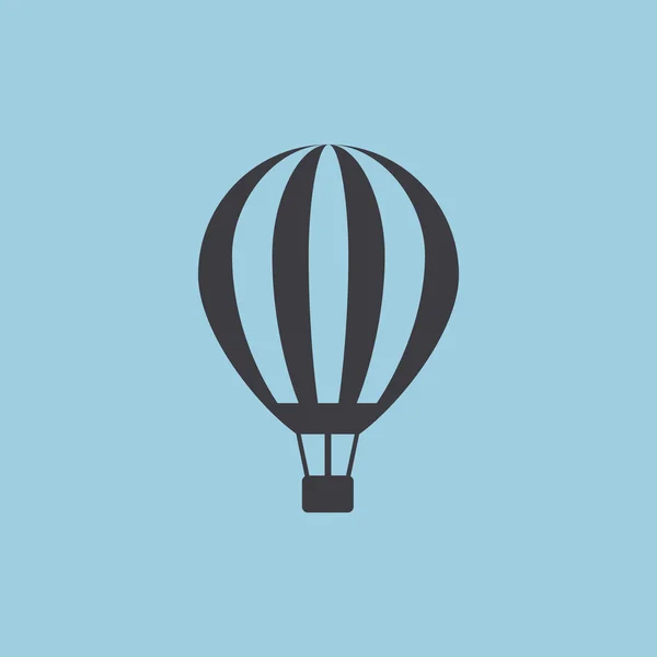 Balloon aerostat web icon — Stock Vector