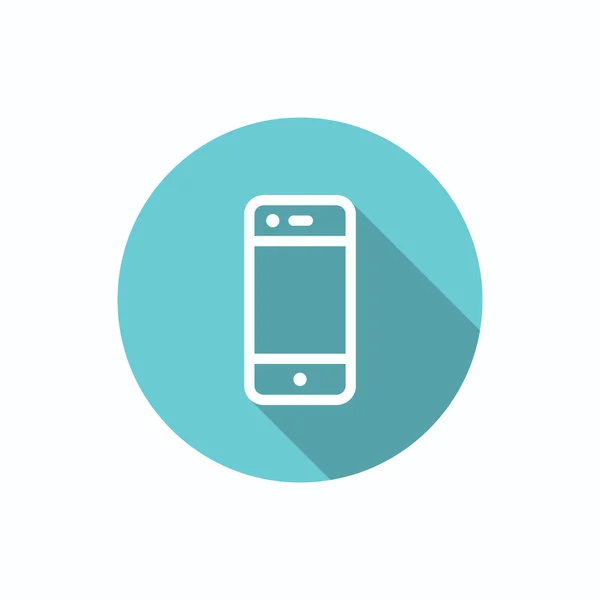 Απλή smartphone εικονίδιο web — Διανυσματικό Αρχείο