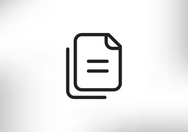 Dosyaları veya belgeleri web simgesi