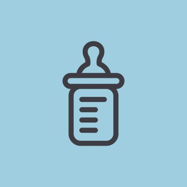 Basit bebek şişe simgesi