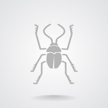 Anahat böceği böcek simgesiyle