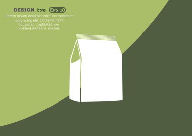 Kağıt ürün paketi simgesi