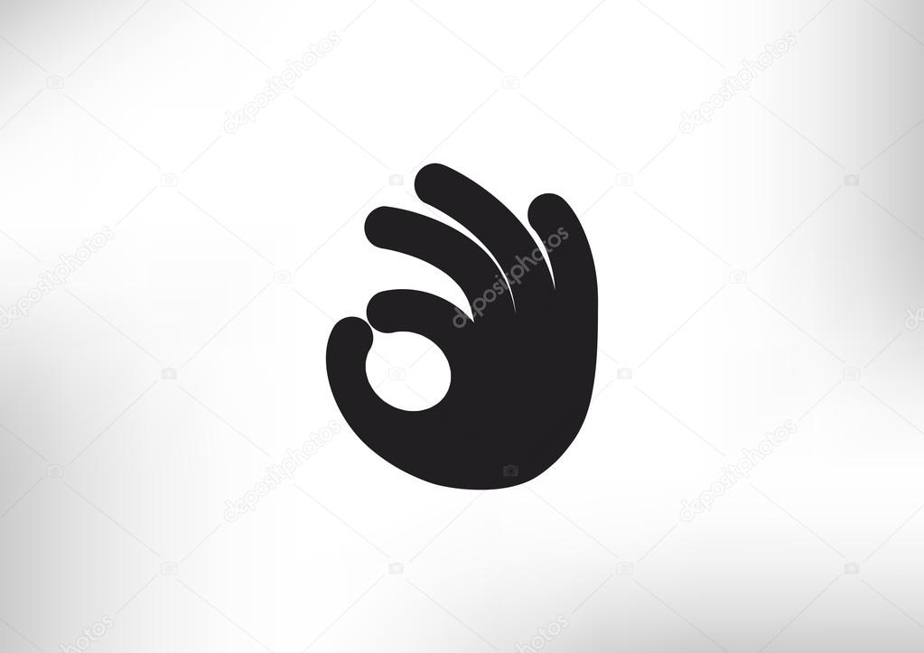 Ok gesture web icon