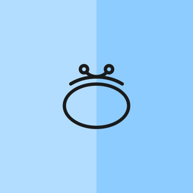 Basit cüzdan web simgesi