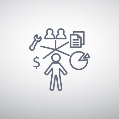 İş basit web simge kümesi