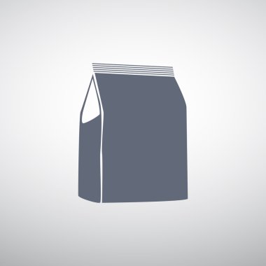 Kağıt ürün paketi web simgesi