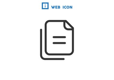 Dosyaları veya belgeleri web simgesi