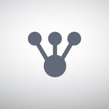 Moleküler bileşik web simgesi