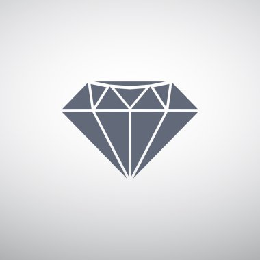 Elmas web simgesi, lüks konsepti