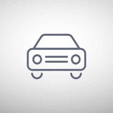 Basit araba web simgesi