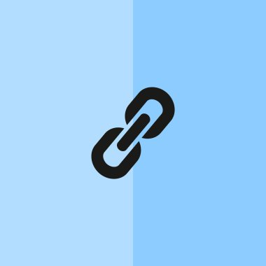 Basit zincir web simgesi