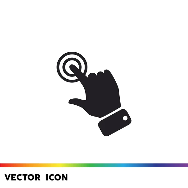 Touch scherm web-pictogram — Stockvector