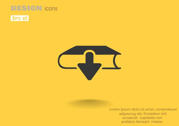 本 web のアイコンをダウンロードします。 — ストックベクタ