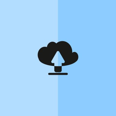 Bulut dosya download simgesi