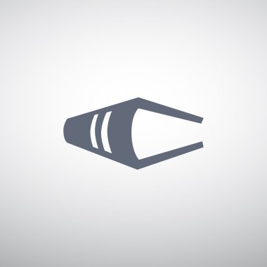 Kapalı kitap web simgesi