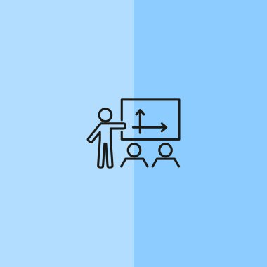 insanlar sunum basit simgesini