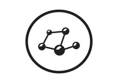 Moleküler bileşik web simgesi
