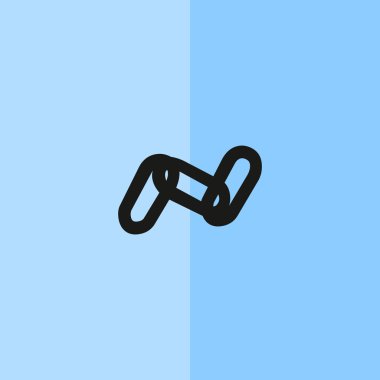 Basit zincir web simgesi