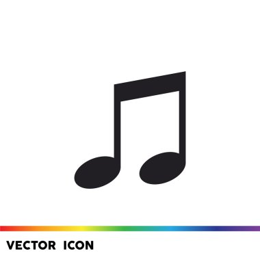 Not ile müzik web simgesi