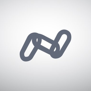 Basit zincir web simgesi