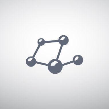 Moleküler bileşik web simgesi