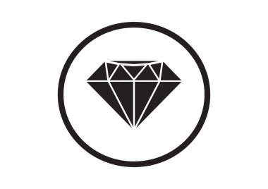 Elmas web simgesi, lüks konsepti