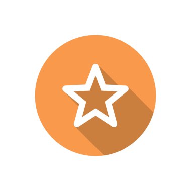 Basit yıldız web simgesi