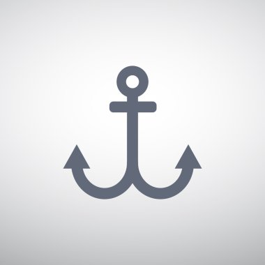 Basit çapa web simgesi