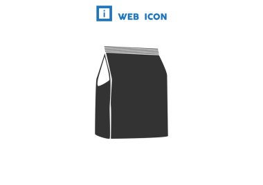 Kağıt ürün paketi web simgesi