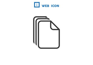 Dosyaları veya belgeleri web simgesi
