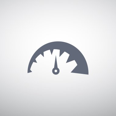 Basit hız göstergesi web simgesi