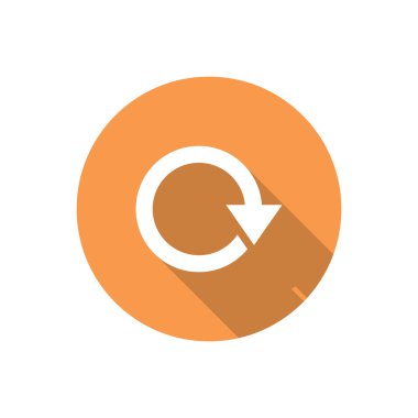 Ok web simgesi olan daire