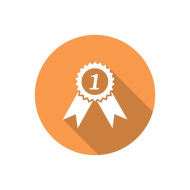 İlk yer web simgesi için madalya