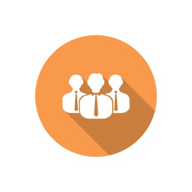 Grup insanlar basit web simgesi