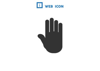 İnsan palm web simgesi