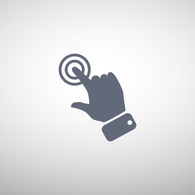 Dokunmatik ekran web simgesi