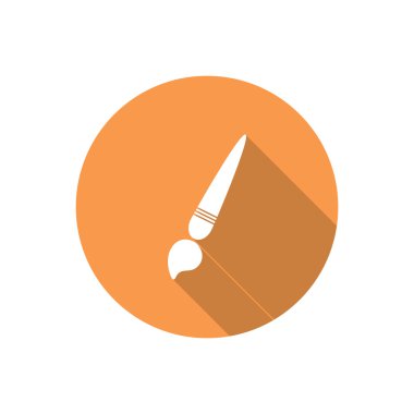 Basit fırça web simgesi