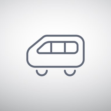 Basit veri yolu web simgesi