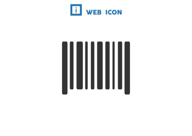 Basit barkod web simgesi