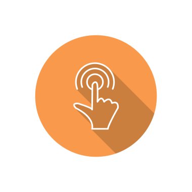 Dokunmatik ekran web simgesi