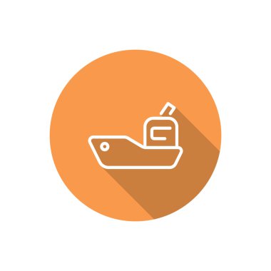 Basit römorkör web simgesi