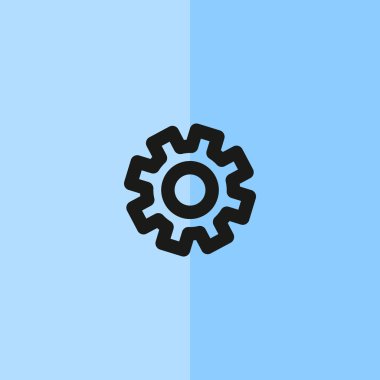 Tek yönlü dişli basit simgesini